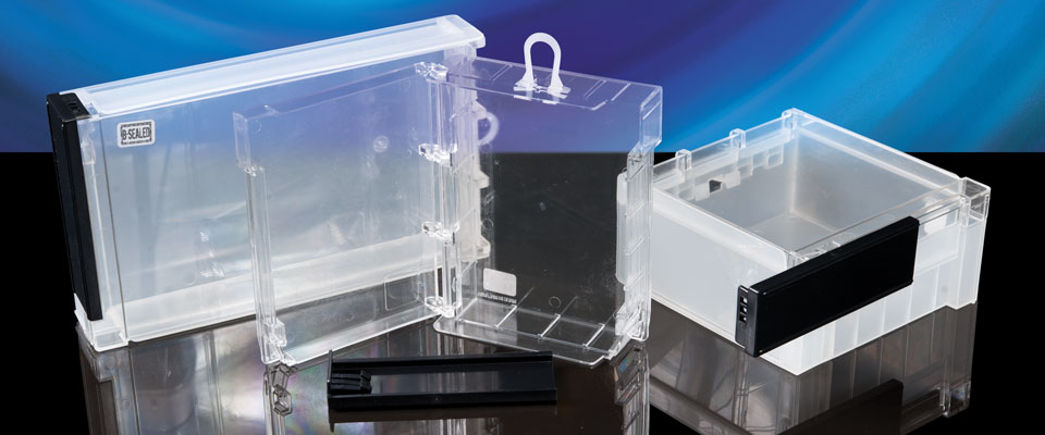 The Safer Box comes in a variety of sizes - choose one that fits your products. Mixing and matching is fine - the Key is common to every Safer Box.