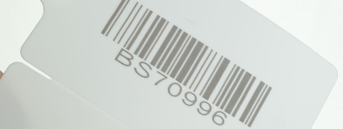 Laser marked barcode and serial numbers available. (Optional)