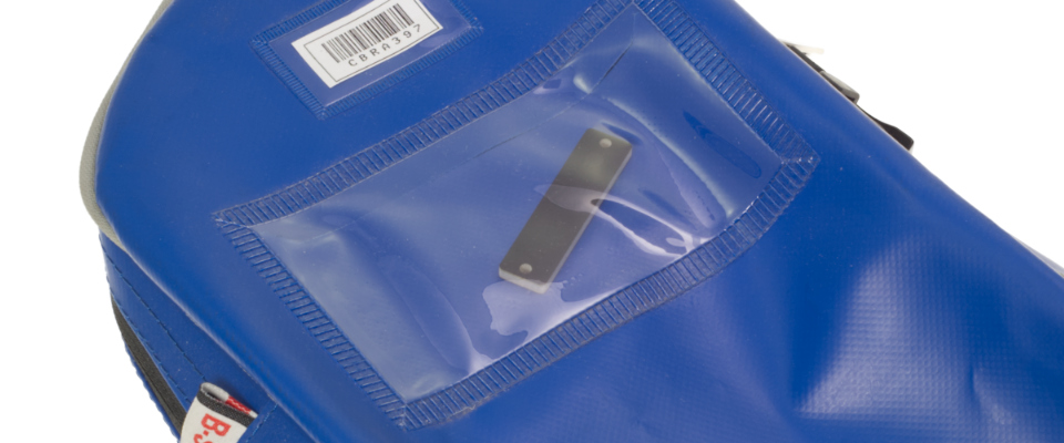 RFID asset tags can be included into our security bags or tote boxes to relay additional information.