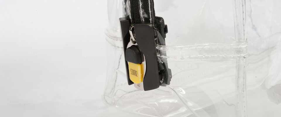 Our ZipLock compatible reusable security bags feature a security enclosure where a ZipLock seal is used to fix the zip in place and lock the bag.