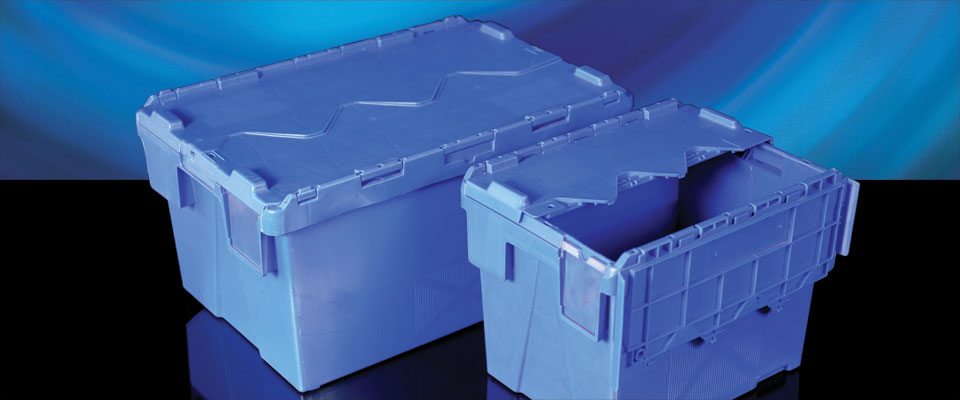 The Attached Lid Container has integrated lids to avoid extra handling and prevent losing the lids. They're strong and versatile, and when used in conjunction with the ArrowLock security seal, is secure and tamper evident.