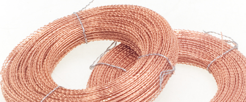 Copper wires are suitable in the fuel handling field to avoid any possibility of sparking while using it.