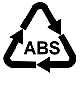 Recyclable abs plastic